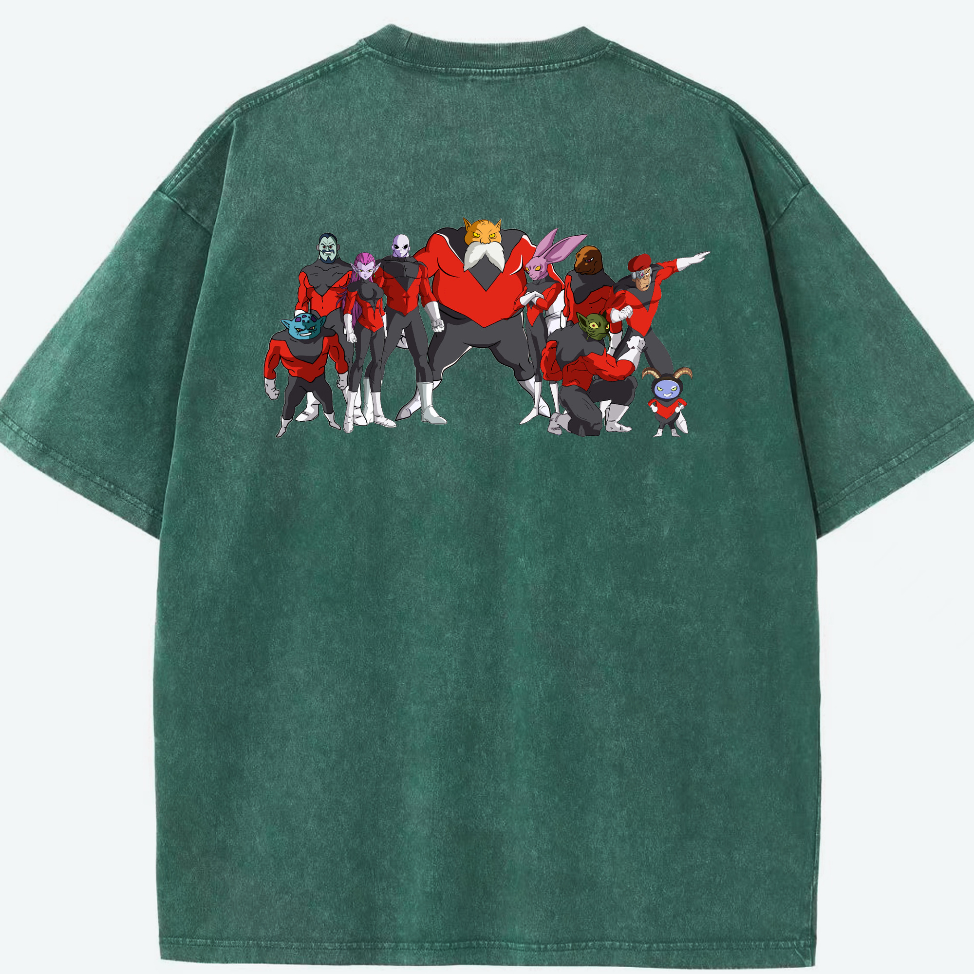 （画像用） ドラゴンボール DRAGON BALL 綿100% ヴィンテージ風 半袖Tシャツ（背面プリント）